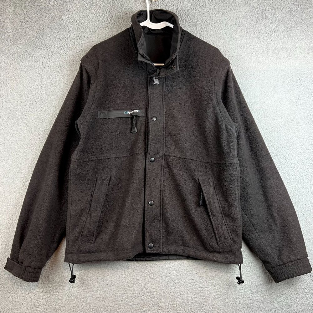 Clam Ice Armor reversible Fleece Full Zip Jacket‎ size S